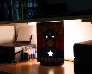 Luminária Captain America